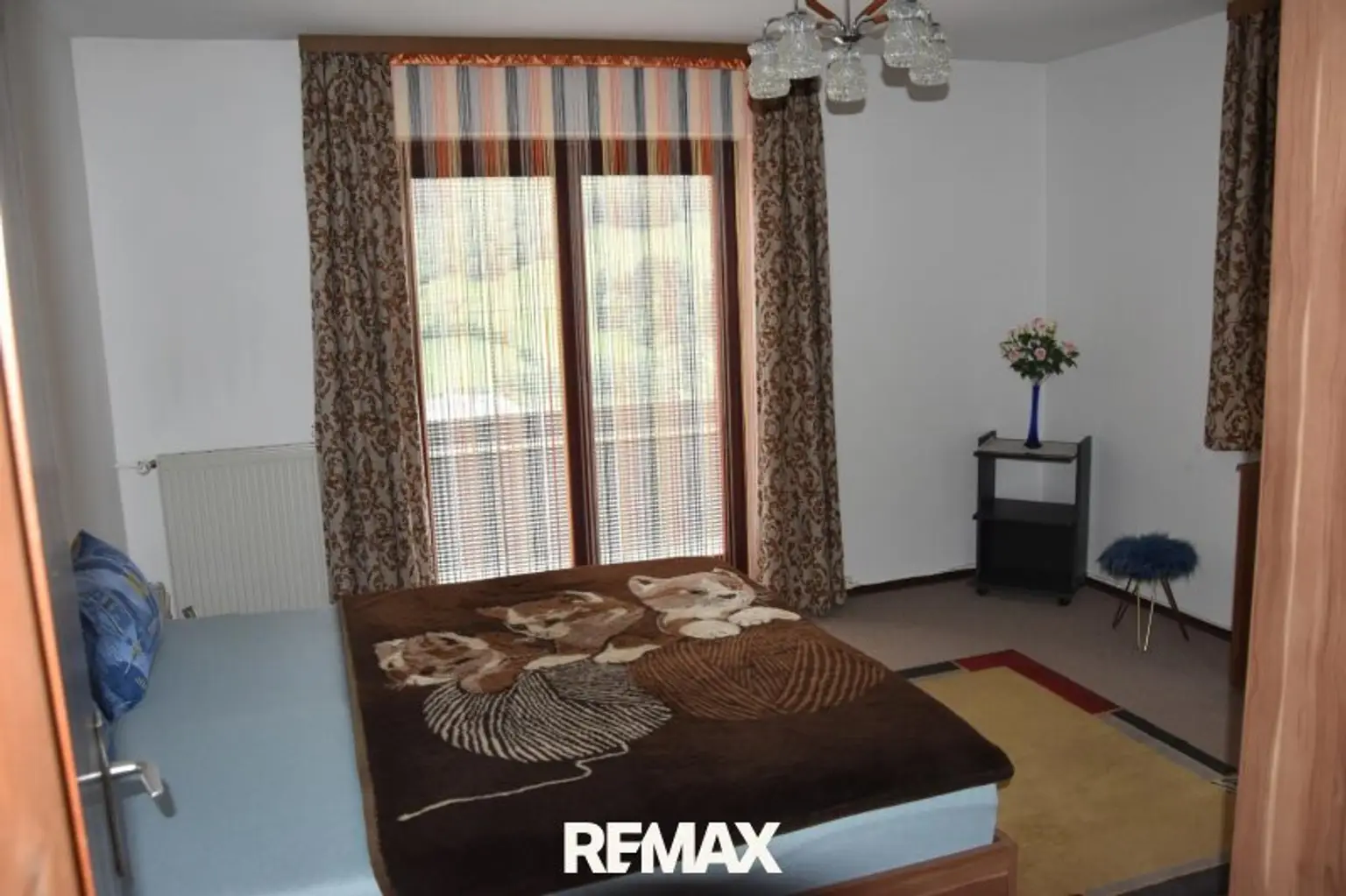 Schlafzimmer mit Balkon