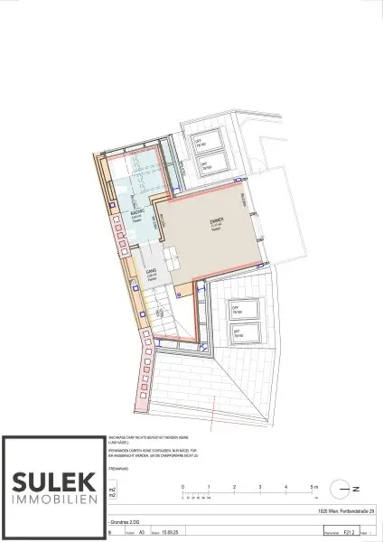 Dachgeschoßwohnung im Herzen des 2. Bezirks – 71 m² Wohnkomfort