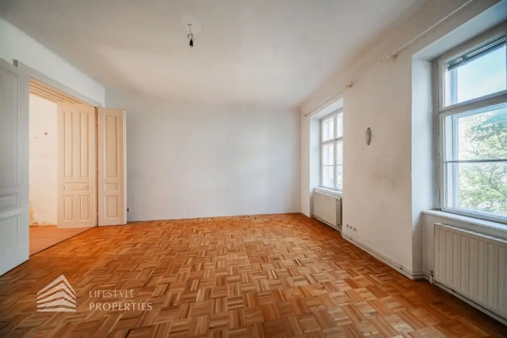 Helle Garconniere, Nähe Mariahilfer Straße