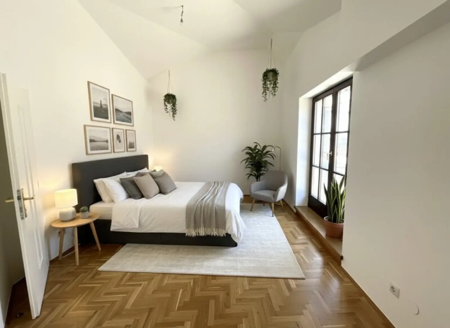 Attraktive Dachgeschoss-Wohnung in erstklassiger Lage der Josefstadt / Attractive attic flat in a first class location in Josefstadt