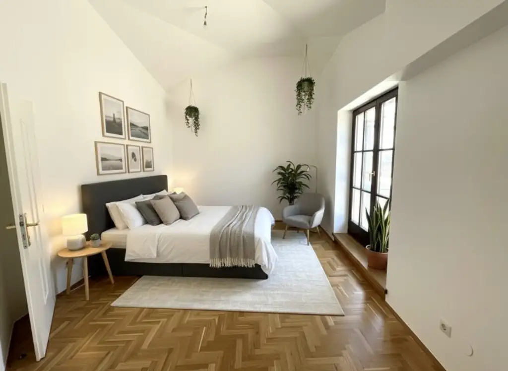Attraktive Dachgeschoss-Wohnung in erstklassiger Lage der Josefstadt / Attractive attic flat in a first class location in Josefstadt