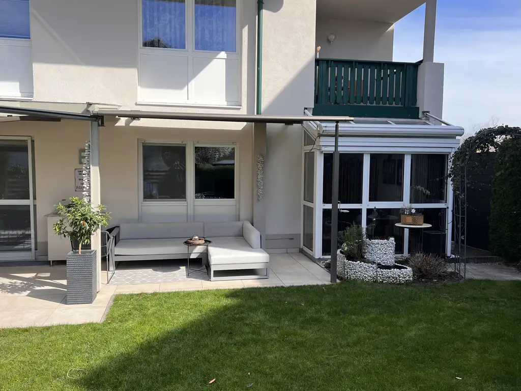 Moderne Gartenwohnung mit Pool: Komfortables Wohnen in Wals- Siezenheim für anspruchsvolle Genießer