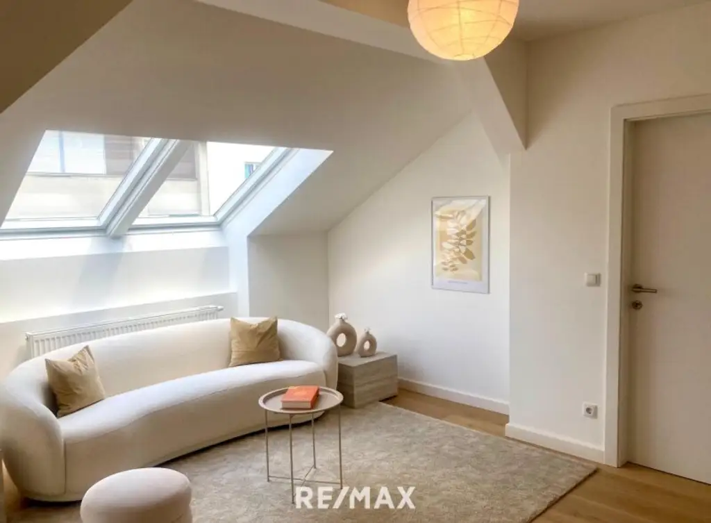 Dachgeschossjuwel mit Terrasse in Bestlage in 1030 Wien – Erstbezug nach Sanierung