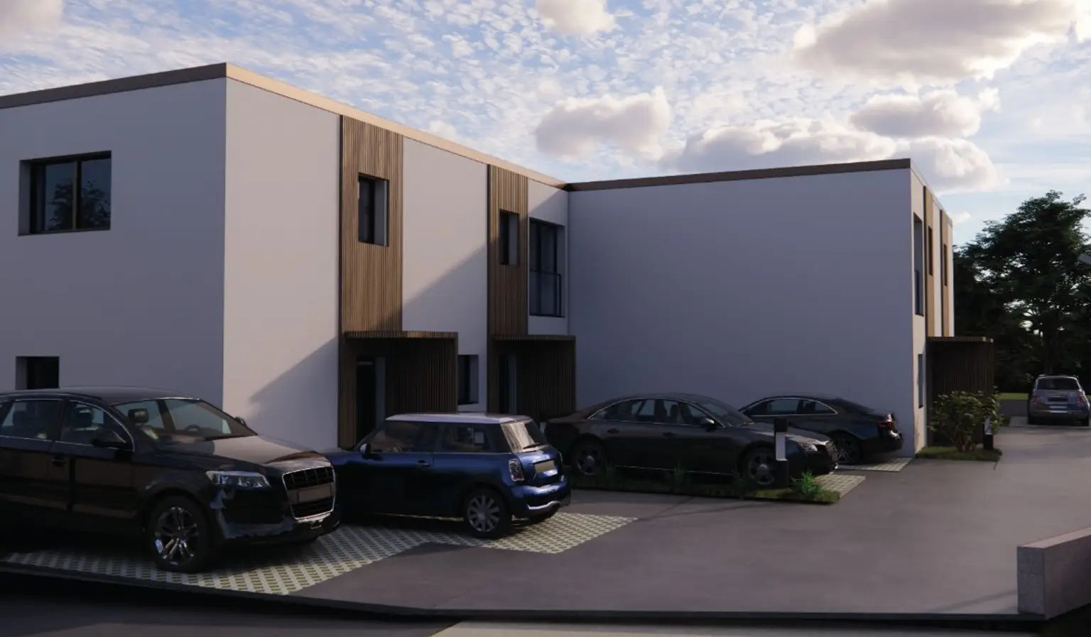 4 Reihenhäuser in Eisenstadt ~ von 101 m² - 128 m² ~ ab € 479.000,00