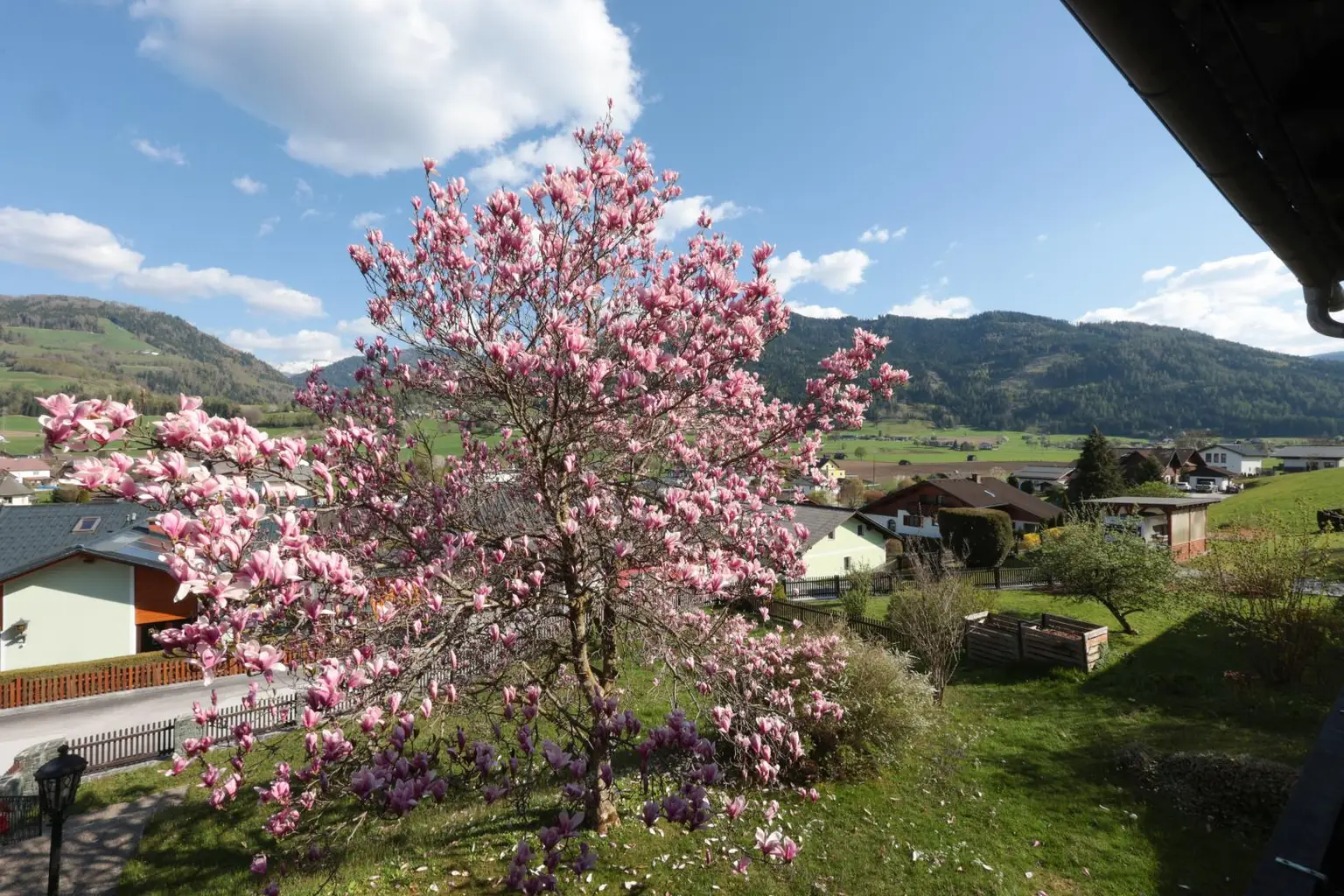 Ausblick Balkon