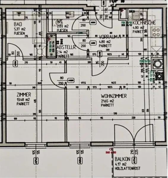 Traumhafte 2-Zimmer Wohnung mit Balkon - Ruhelage!