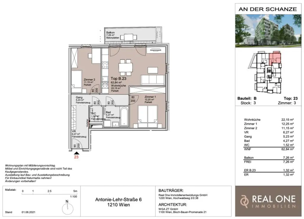 PROVISIONSFREI - THE WATERFRONT CURIOSITY - ABSOLUTE SELTENHEIT – EIGENGRUND BEI DER ALTEN DONAU!