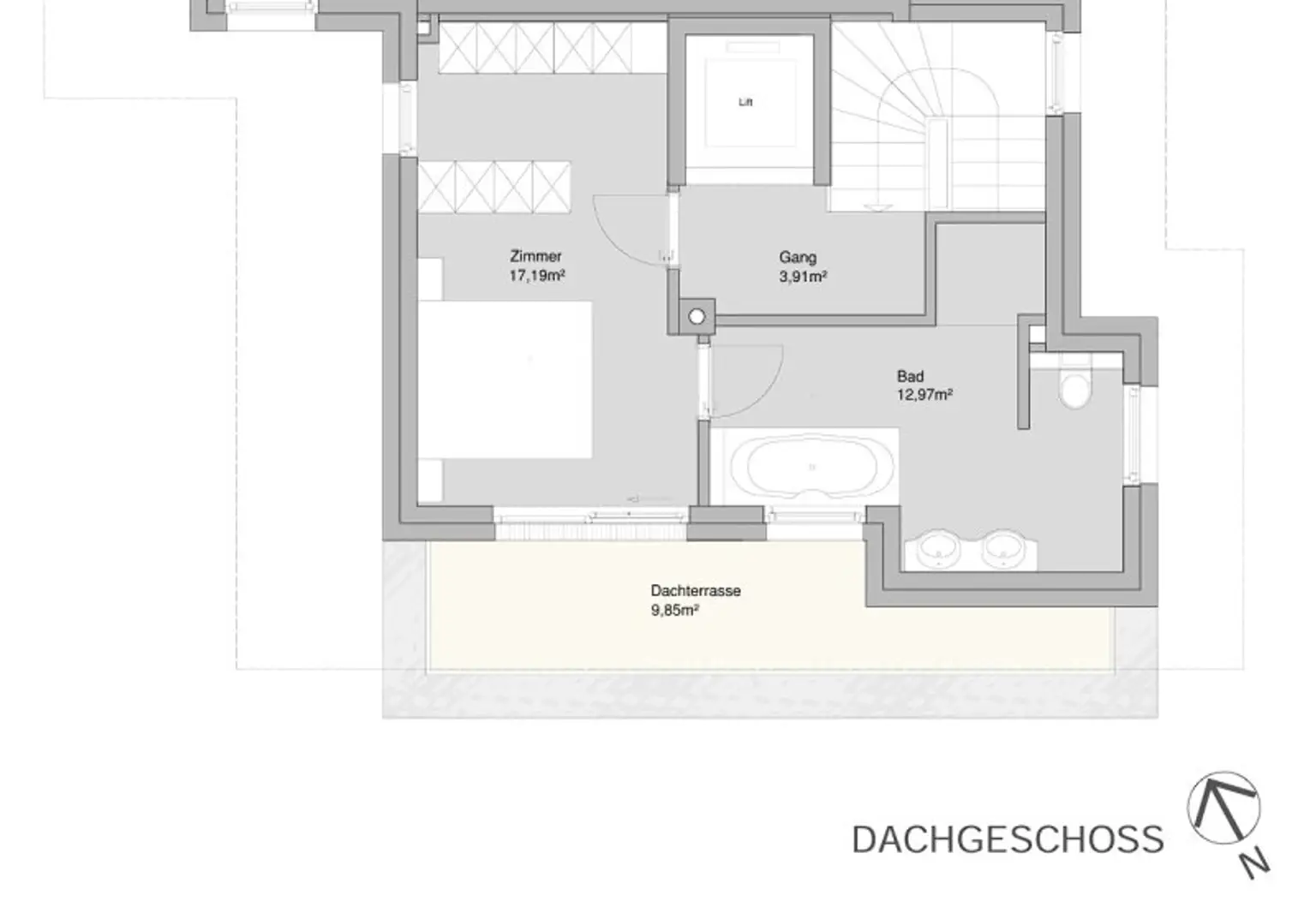 Dachgeschoss Top1