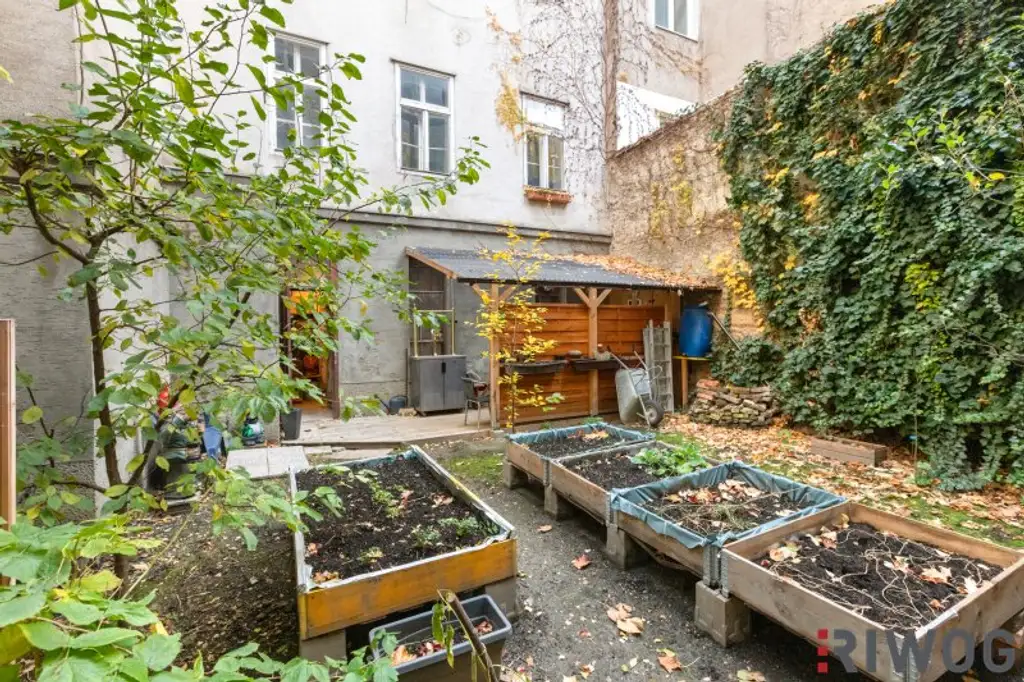 WERKSTATT/LAGER NÄHE 1. BEZIRK, DONAUKANAL UND AUGARTEN | Hof-/Gartennutzung | Wasser, Strom & WC | Rembrandtstraße