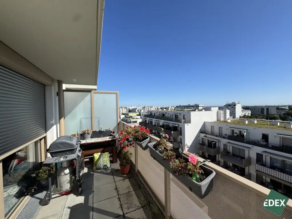 Gemütliche 3-Zimmer-Wohnung mit großzügiger Terrasse nahe U1 Rennbahnweg