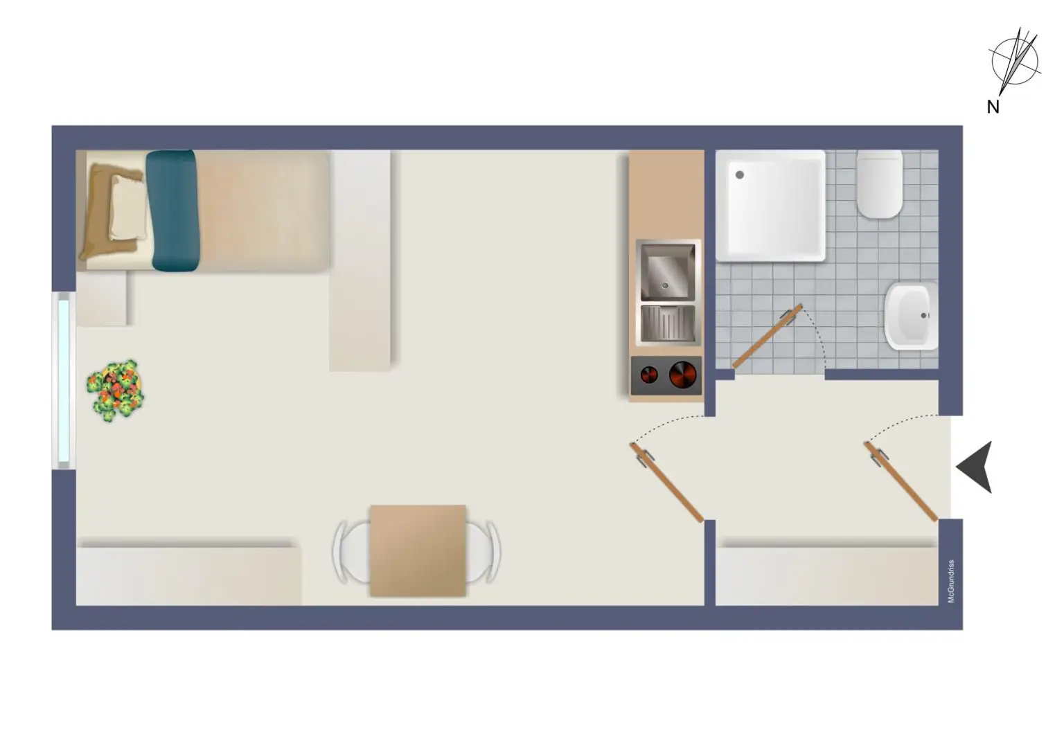 Grundriss (schematisch)