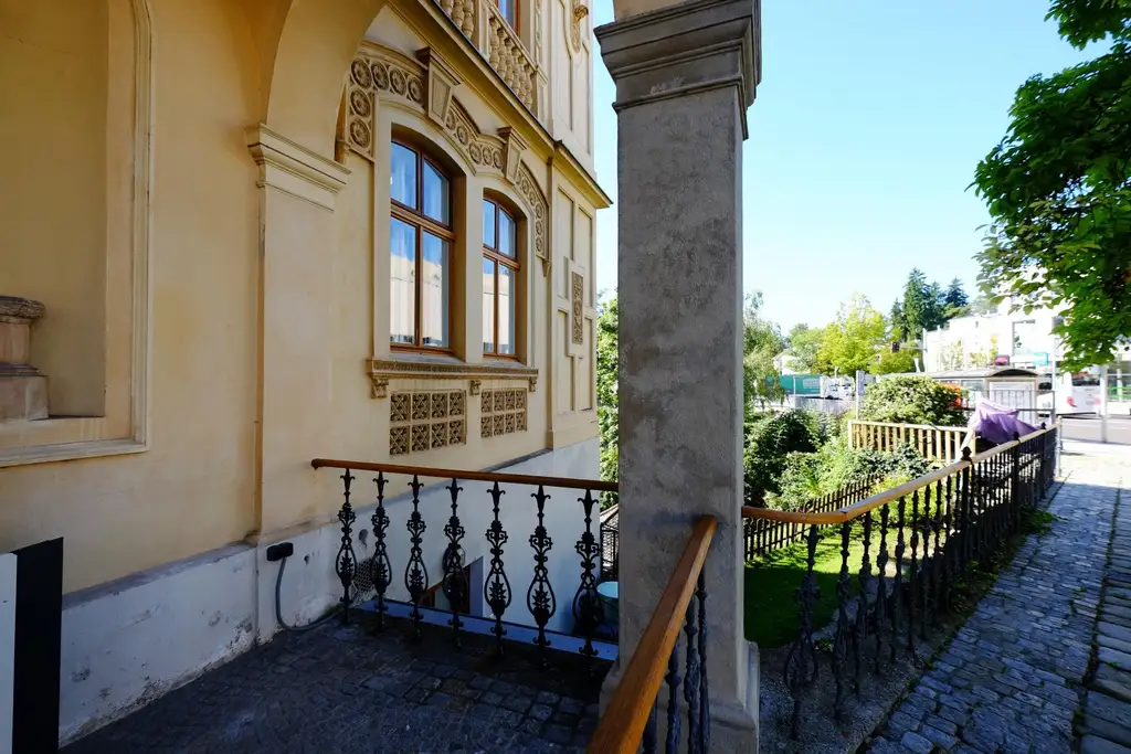 Historische Villa ALMEROTH im Stadtzentrum- Wohnen auf 250 m2 im OG plus 4 Untermieter