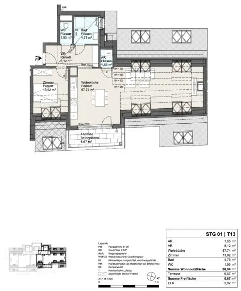 Neues Projekt in der Schwarzelackenau beim Marchfeldkanal - noch 17 Einheiten verfügbar!