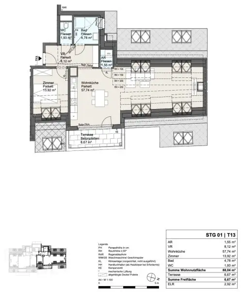 Neues Projekt in der Schwarzelackenau beim Marchfeldkanal - noch 17 Einheiten verfügbar!