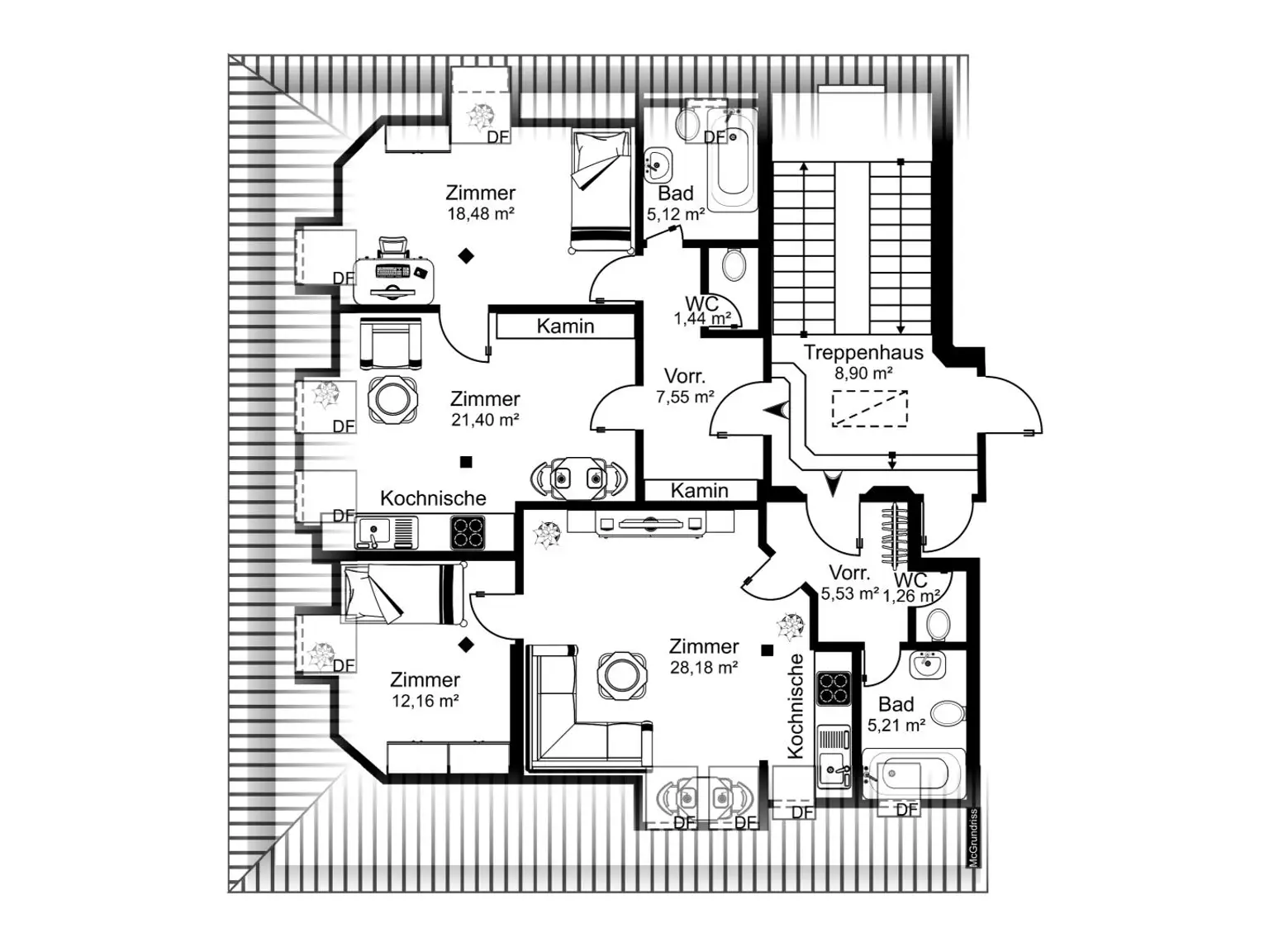Anlegerwohnungspaket in Grazer Gründerzeithaus
