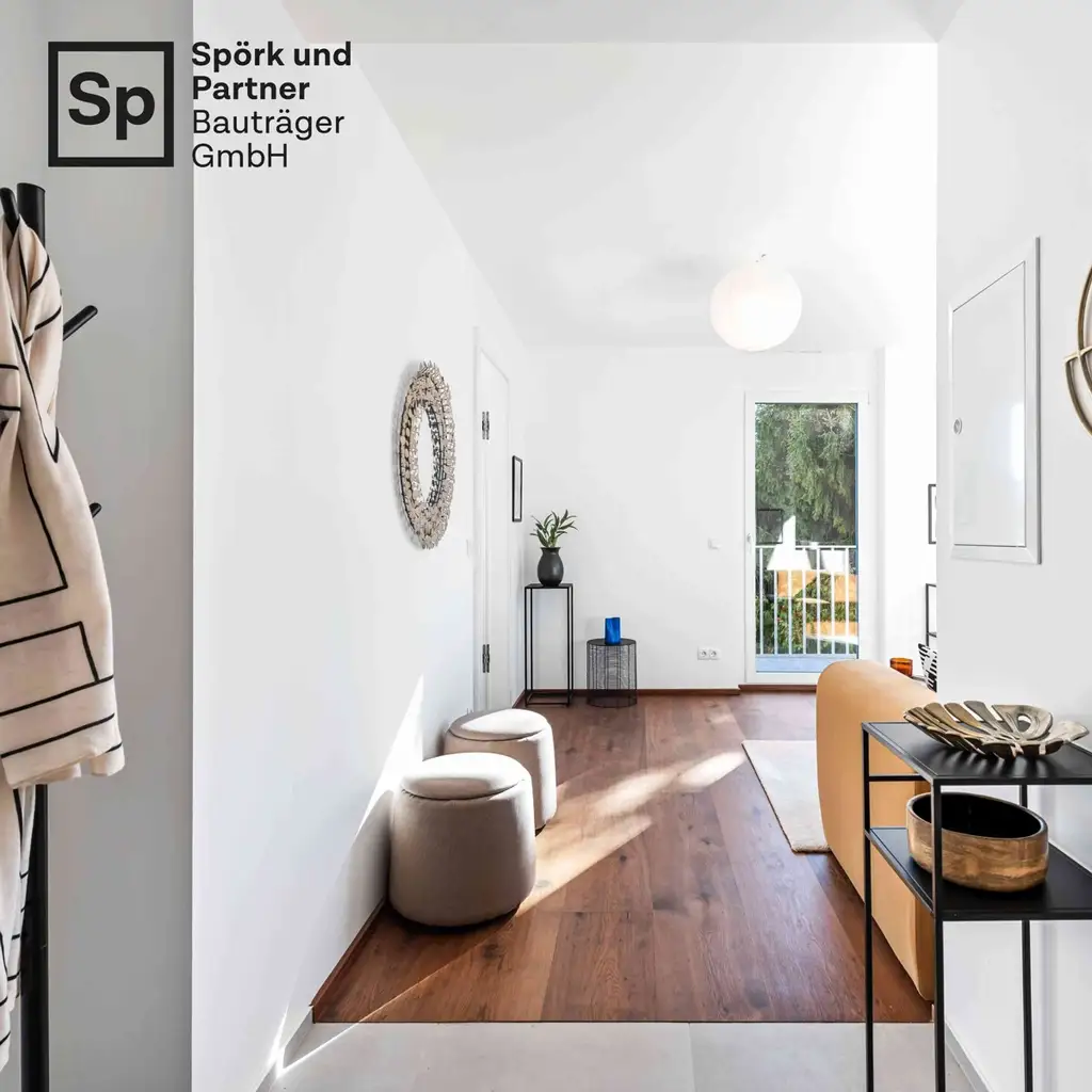 BESTLAGE ALTE DONAU
DACHGESCHOSSWOHNUNG
5 MINUTEN ZUR ALTEN DONAU