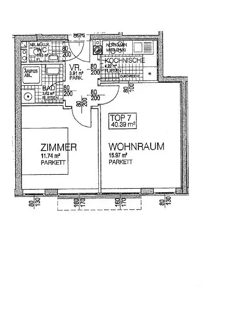 3,1% BAR Anlageobjekt -  2 Zimmer Wohnung Nähe Raimundtheater
 - Eigennutzung ab 06/2029