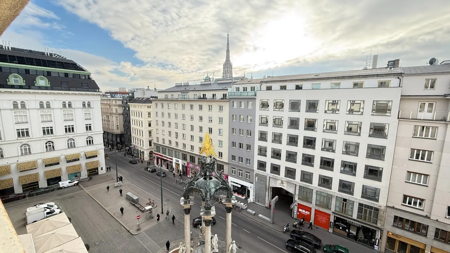 Blick auf den Stephansdom