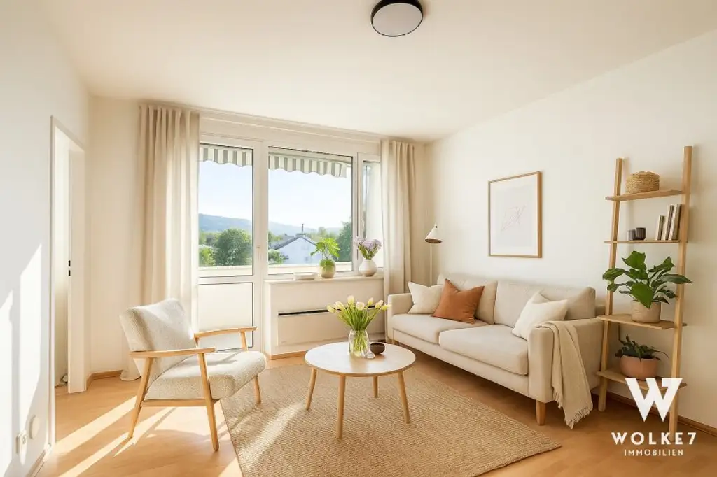 Sonnige 1-Zimmer-Wohnung mit Balkon und Stellplatz in Langenzersdorf