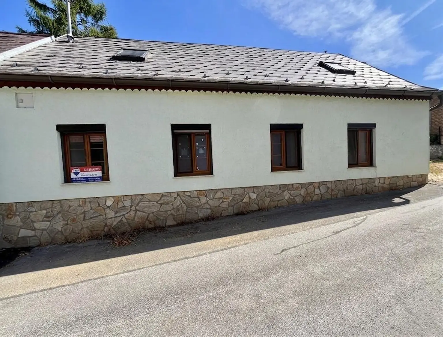 Frontansicht Haus