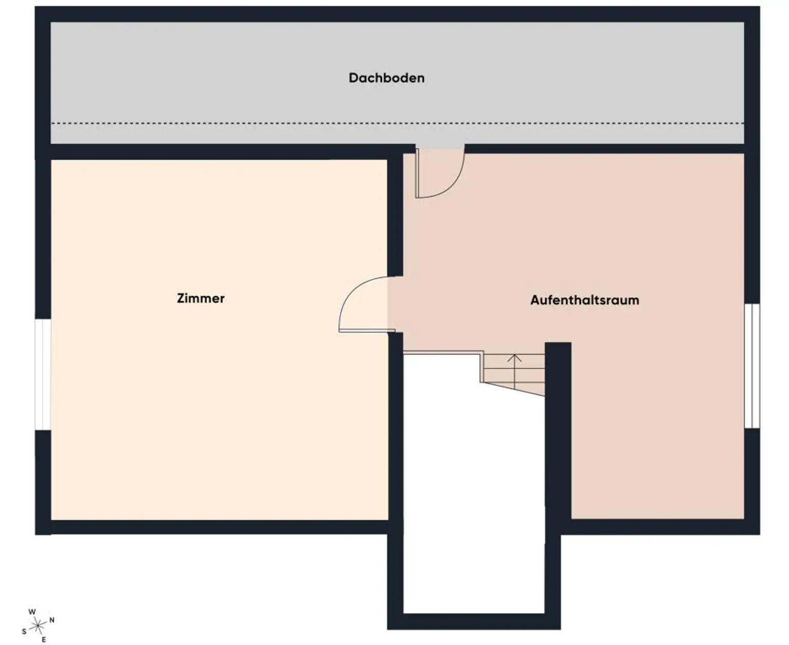 Grundriss ohne Maßstab - OG