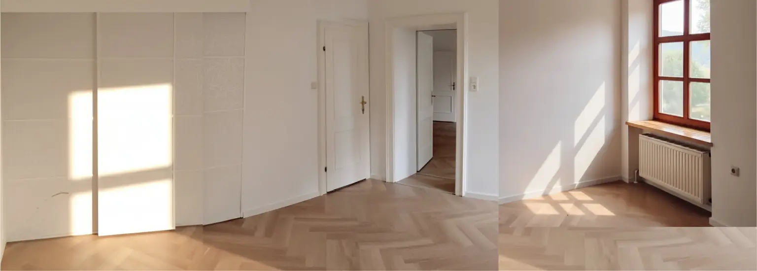 Eine 3 Zimmerwohnung mit Ausblick