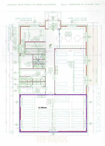 Plan Erdgeschoss