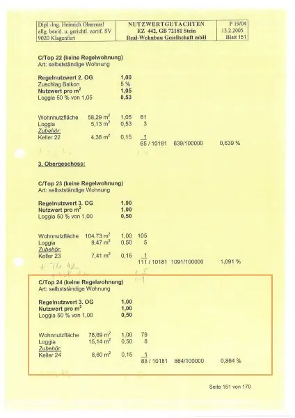Schöne, sonnendurchflutete, ruhige und junge 94,00m² 3 Zi Wohnung in Viktring - Rekabachweg