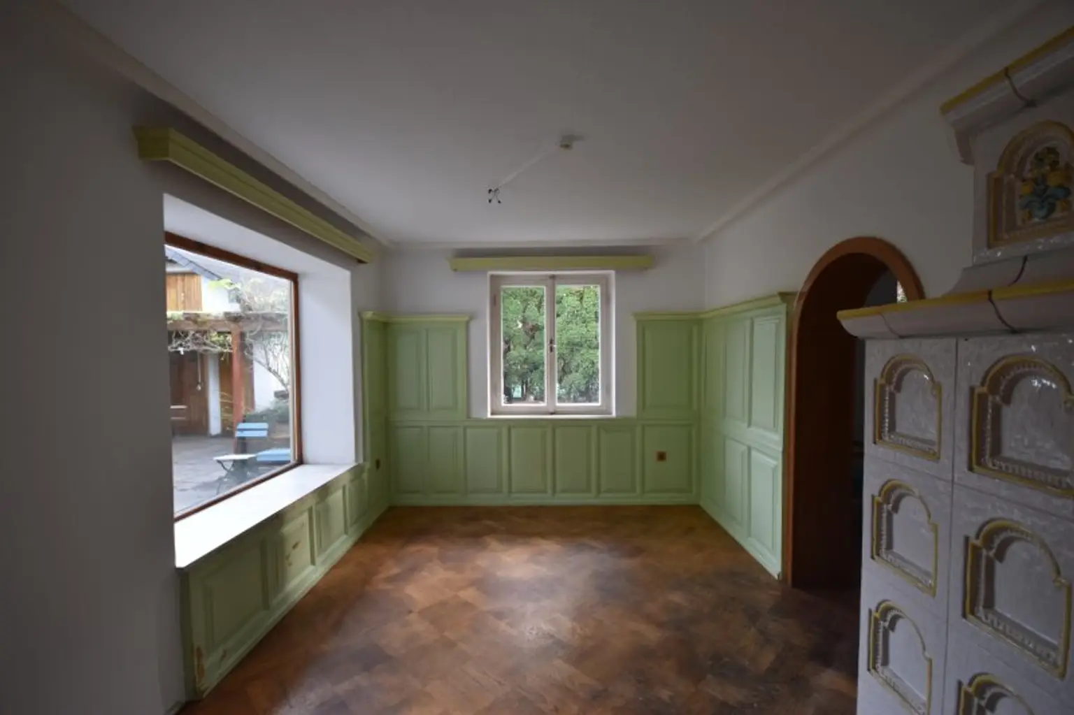 Ansicht - Kleines gediegenes Einfamilienhaus mit uneinsehbaren Garten Kauf Leopoldskron Salzburg