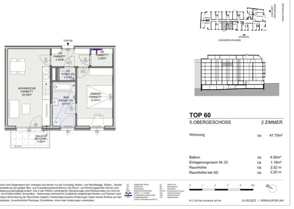 Modern wohnen in Meidling! Neubau 2-Zimmer-Erstbezug mit Balkon im 5. Liftstock - Top60