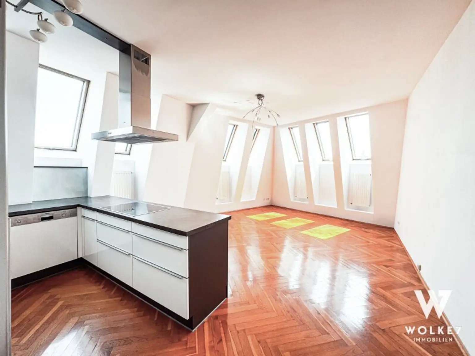 Dachterrassenwohnung mit 360° Panorama | 63m² Dachterasse | Am Spitz