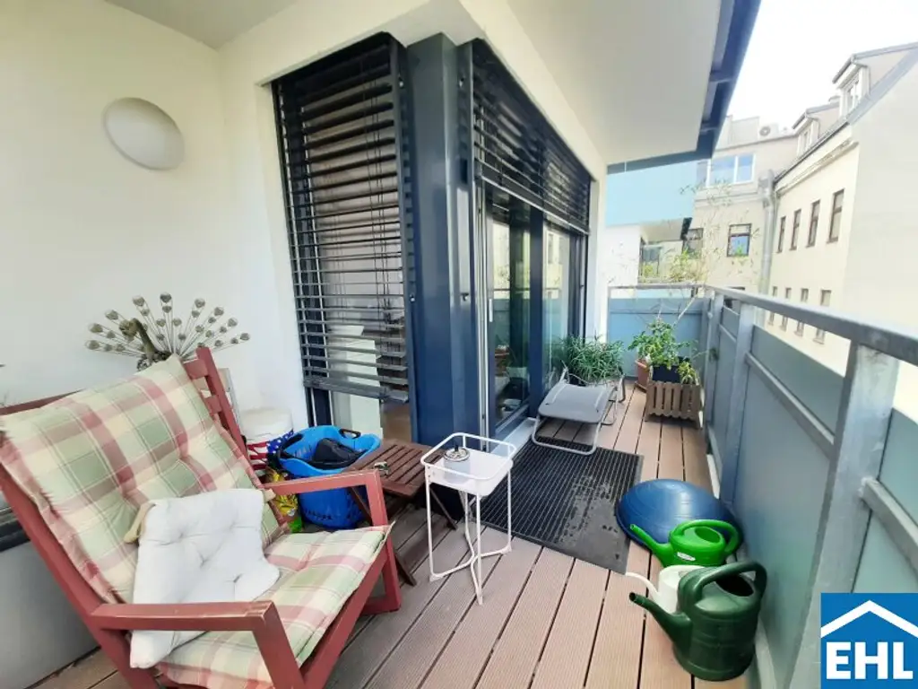 Moderne 3-Zimmer-Wohnung mit Balkon und Garagenstellplatz