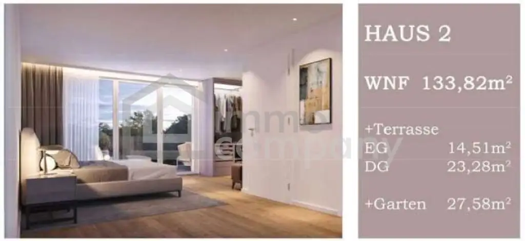 Reihenmittelhaus Schwarze Lackenau nahe der Neuen Donau