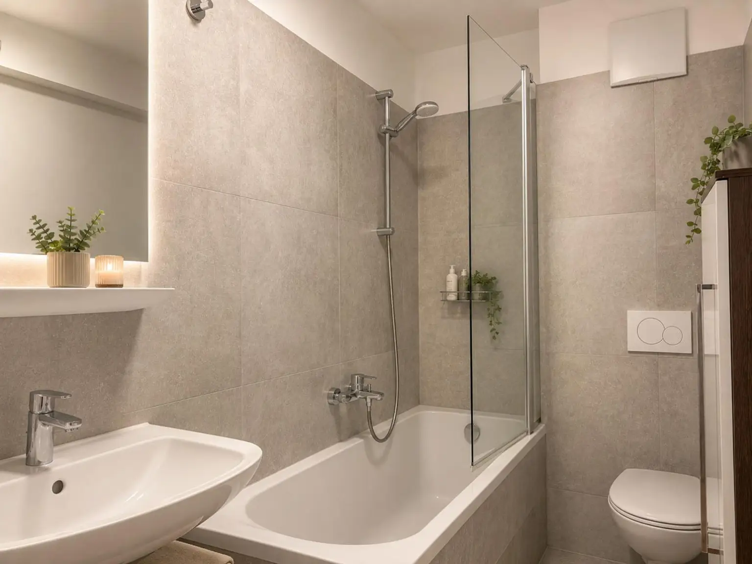 Wohnung - Badezimmer