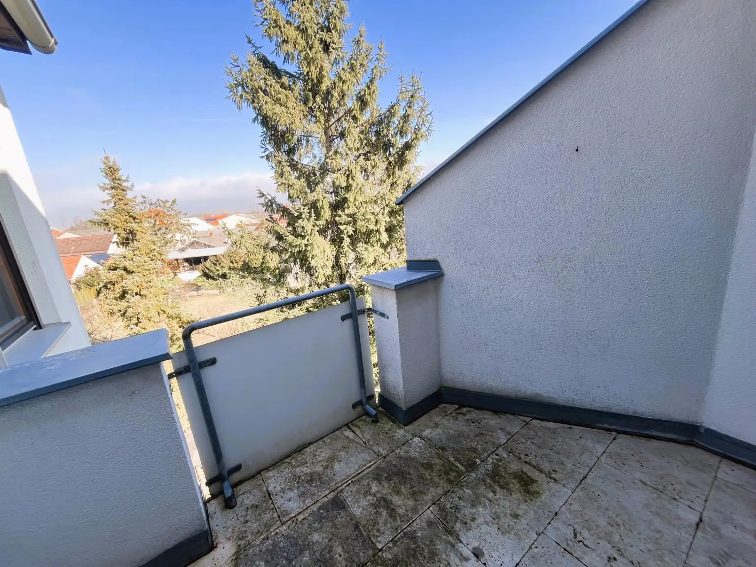 uneinsehbare Terrasse