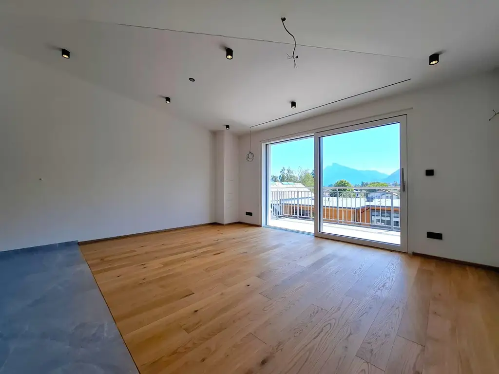 Exklusive 3-Zi-Neubauwohnung mit See- und Bergblick in Mondsee-Tiefgraben