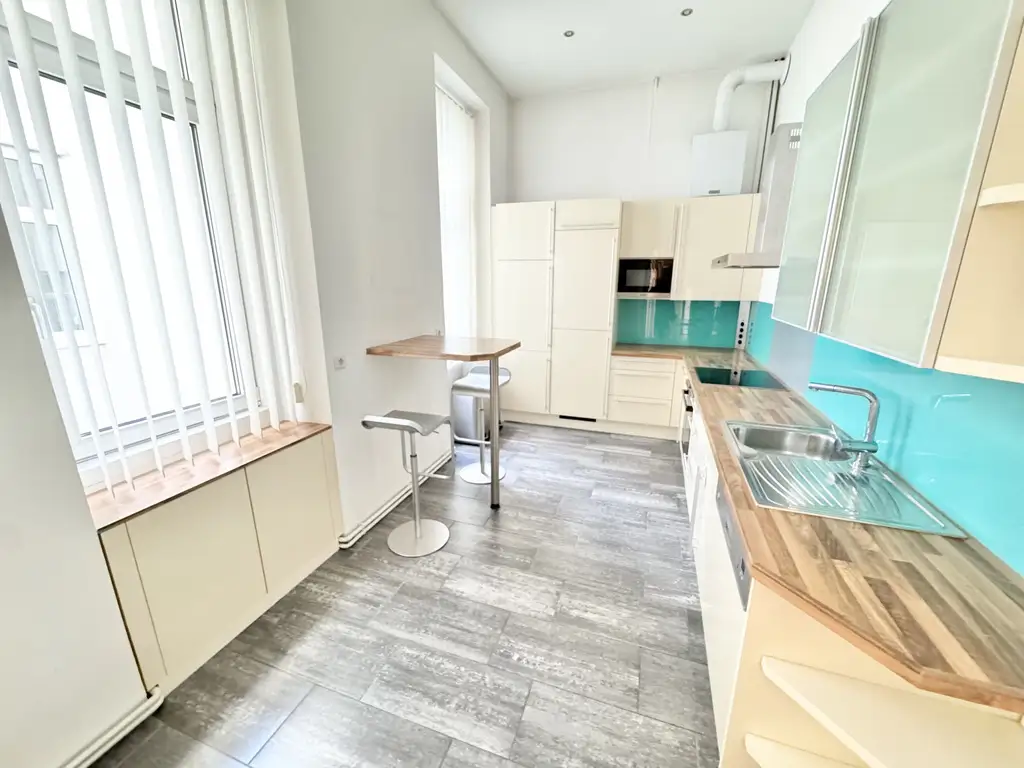 TOPLAGE NÄHE THERESIANUM | EXKLUSIVE, HELLE 5-ZIMMER | ALTBAU MIT GARTENSEITIGEM BALKON | U-BAHN-NÄHE