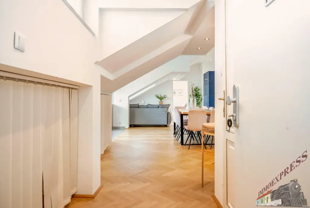 Eyecatcher- Wohnung - unbefristeter Vertrag -4-Zimmer im Dachgeschoß - inkl. Heizkosten & Warmwasser