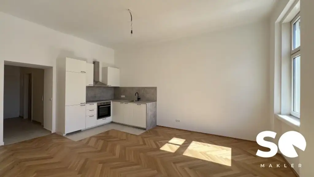 # SQ - ERSTBEZUG - 3 ZIMMER WOHNUNG NÄHE TABORSTRASSE - BLUMAUERGASSE - 3 STOCK OHNE LIFT