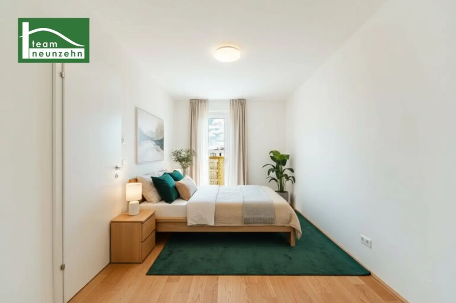 Alles was man sich wünscht – kostengünstige Heizung/“Kühlung“ über Erdwärme, PV-Anlage, weitläufige Grünflächen. - WOHNTRAUM