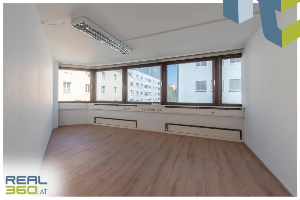 Büro-/Ordinationsfläche mit optimaler Aufteilung in Linz-Zentrum zu vermieten, Teilung der Flächen möglich!
