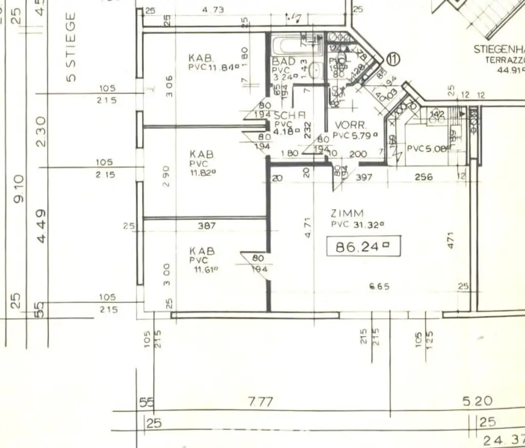 Neu sanierte 4-Zimmer-Eckwohnung im 2. Liftstock