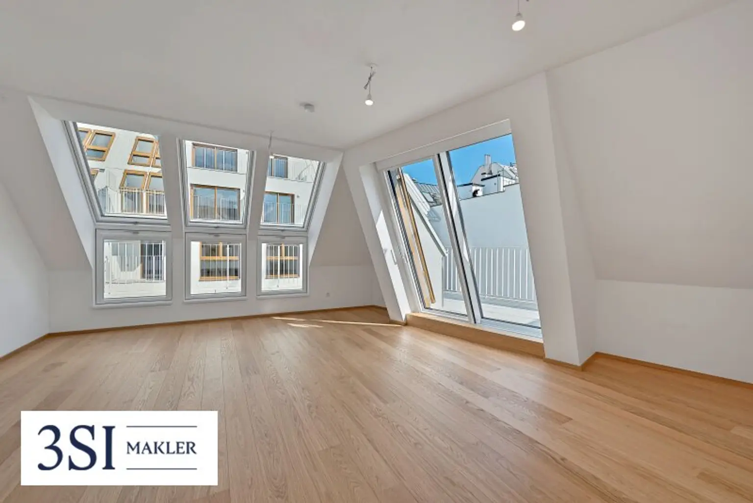 The Temptation: Modern und hochwertige Dachgeschosswohnung mit weitläufiger Terrasse - Nähe Kutschkermarkt