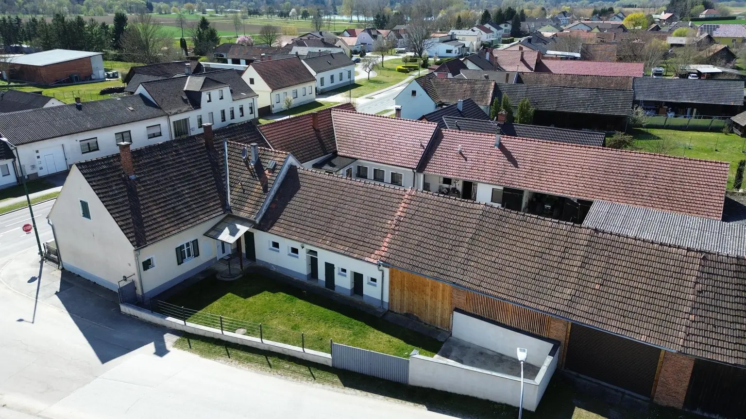 Drohnenansicht Westen