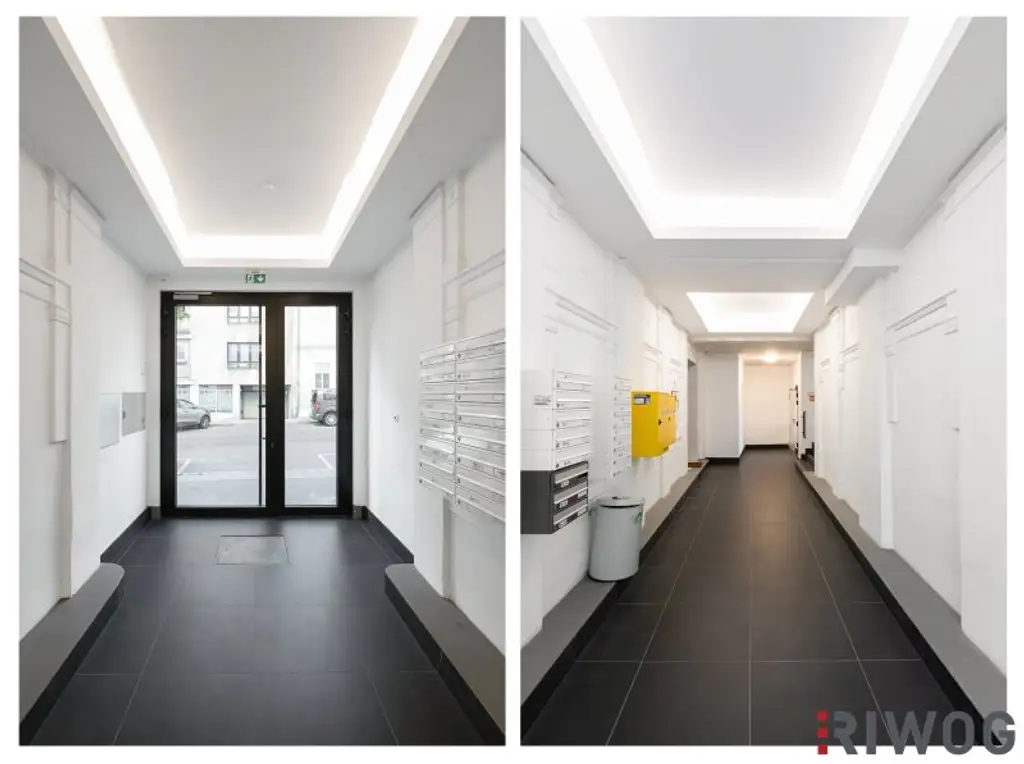 Altbau-Chic im Dachgeschoss | 3-Zimmer Balkonwohnung mit Klimaanlage und Fußbodenheizung