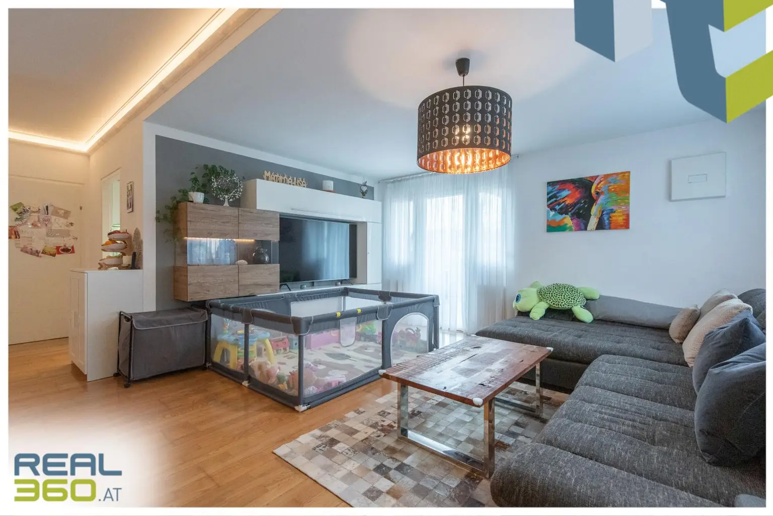 einladender Wohnbereich