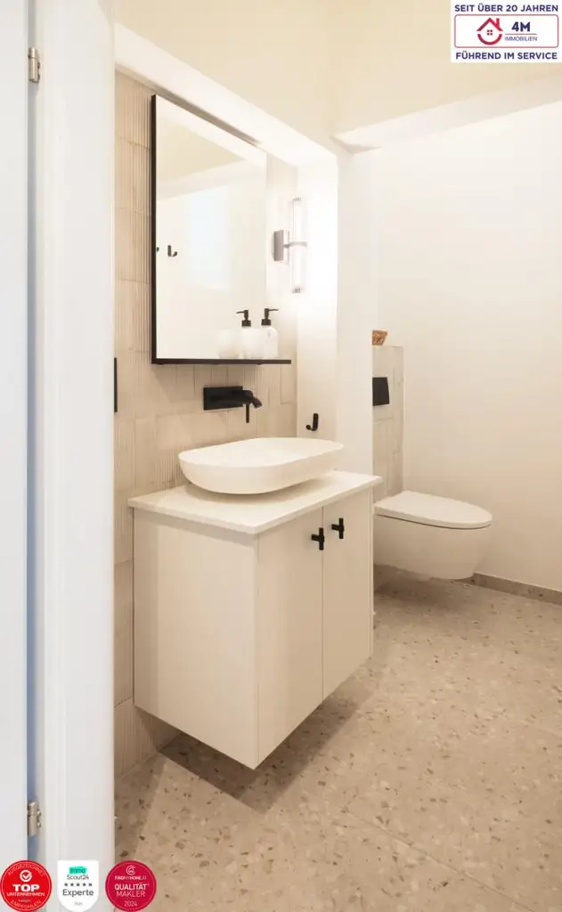 Stilvolle möblierte Designer Wohnung -Erstbezug nach Generalsanierung