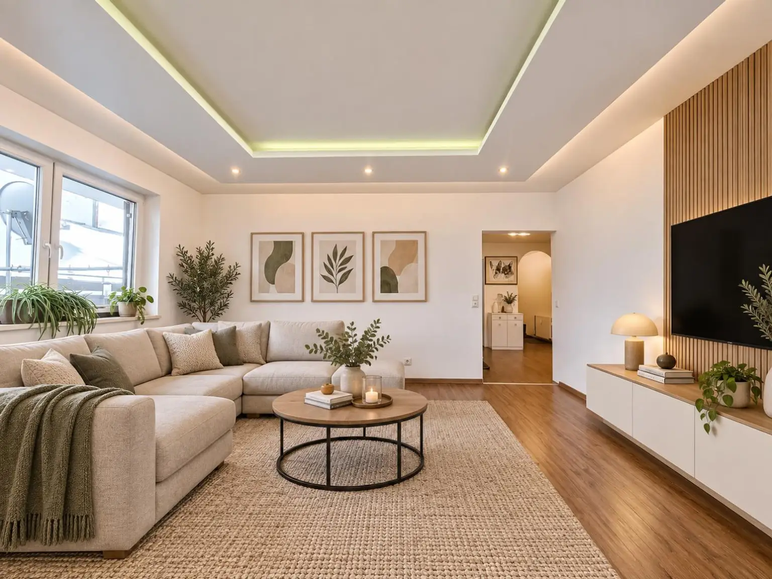 Wohnzimmer Visualisierung