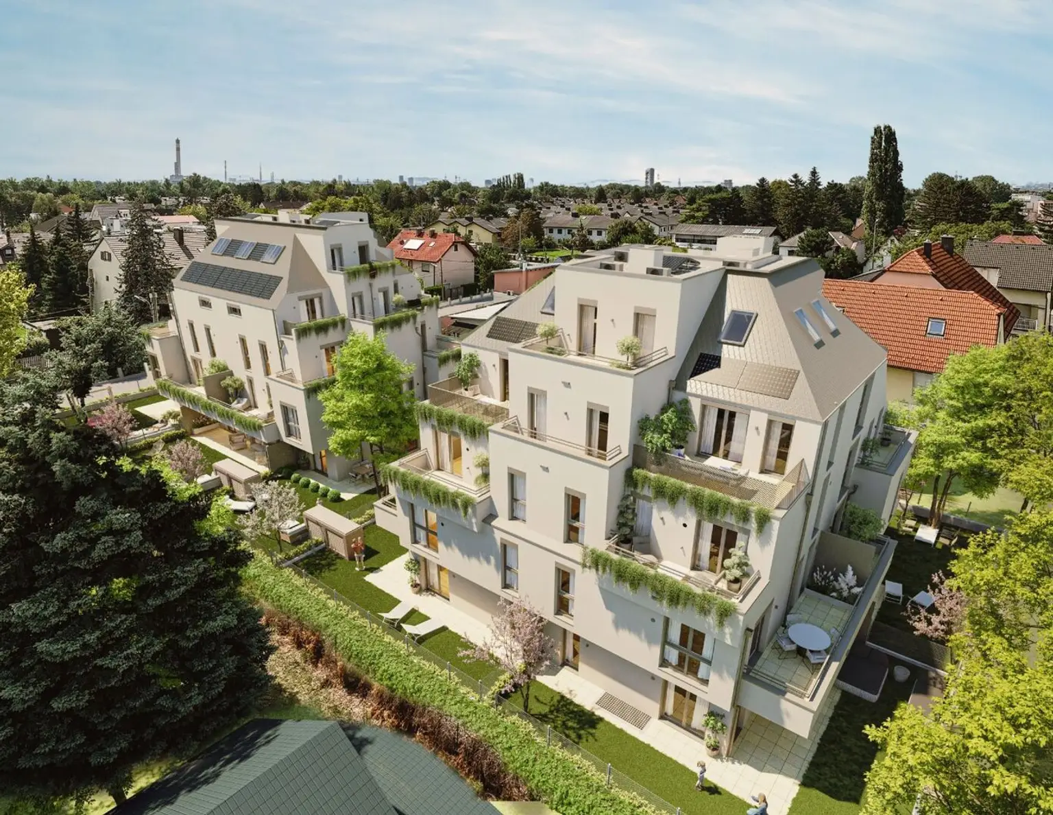 **Eigentumswohnung in Wien** 3-Zimmer mit Terrasse und Garten!