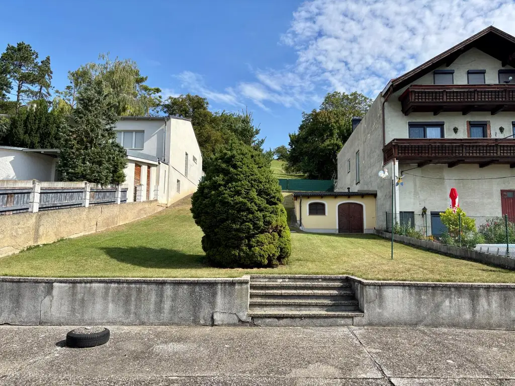 Einfamilienhaus mit großem Grund